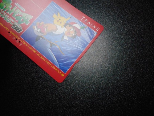 Pokemon Phone Orange Card JR Stamp Rally Promo Shining Ash Pikachu #3427 - Picture 6 of 11