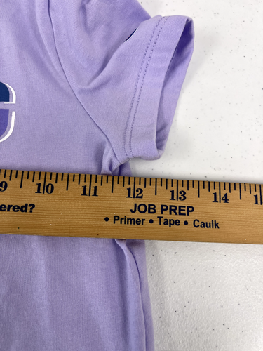 Champion Girls “Strong Brave Kind” T-Shirt. Size 4, Purple - Picture 4 of 7