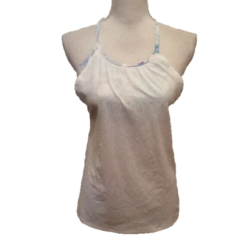 Ivivva Lululemon Top Girls' 14 White Blue Lavender Layer Look - Picture 1 of 8