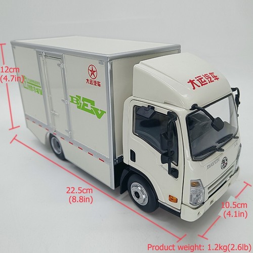 1:24 Dayun E3 Van Model Light Truck Replica Metal Diecast Collection Cab OPen - Picture 2 of 24