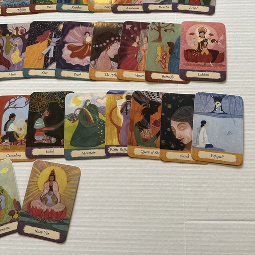 The Mothers Wisdom PARTIAL Deck 42 Cards Oracle Deck Tarot Divination Goddess - Picture 6 of 11