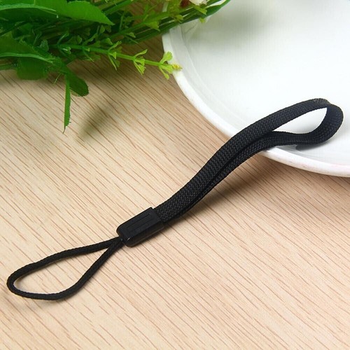 2x Black Adjustable Hand Wrist Strap For Nintendo Wii Remote Controller PS Move - Picture 2 of 2