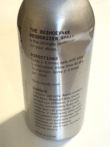 NEW RESHOEVN8R DEODORIZER SPRAY 4OZ sneaker shoe - Picture 5 of 5