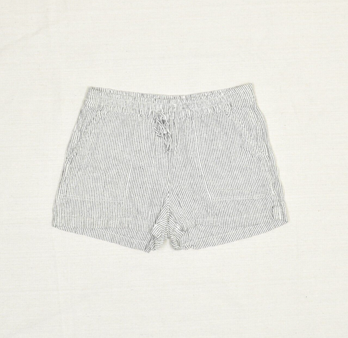 J. Crew Women Striped Bermuda Casual Short Linen Multicolor Size S Pockets - Bild 1 von 8