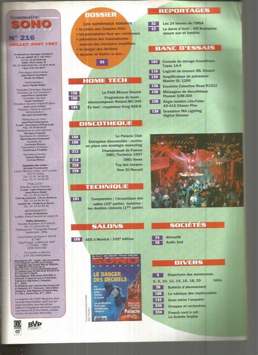 SONO MAGAZIN NR. 210 TARATATA / TRILBARDOU / TRI YANN / MINI-LASER D'ANIM. BOX - Bild 2 von 2