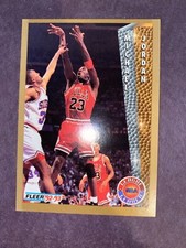 1992 93 Fleer Basketball Michael Jordan Leader Card Pack Fresh Chicago Bulls 