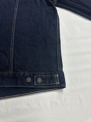 New Levi’s Men’s Trucker Denim Jacket 723340134 (Rinse - Dark Wash) Size XL - Picture 14 of 19