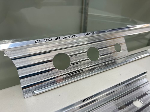 1963 IMPALA BEL AIR DASH TRIM MOLDING FASCIA (FACIA) SET with ASH TRAY & BEZELS - Bild 3 von 4