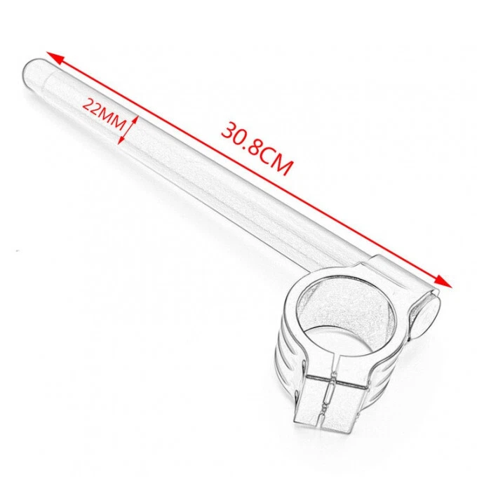 CDH 26" Bicycle Triple Tree Fork 1-1/8" Threadless Suspension Fork & Handlebar - Image 4 of 4