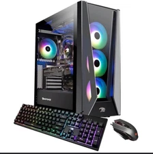 iBUYPOWER Gaming PC + 27inch Monitor & Mechanical Keyboard 60%