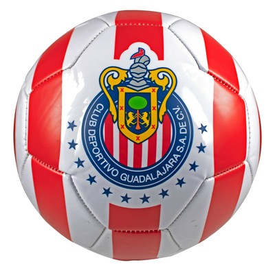 RHINOXGROUP Chivas De Guadalajara Authentic Official Licensed Soccer Ball Size 5-001