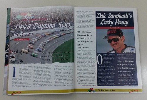 NASCAR 1999 Daytona 500 Programa Oficial de Souvenirs Dale Earnhardt Jeff Gordon - Imagen 3 de 10