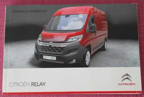 CITROEN RELAY (2014 - 2020) OWNERS MANUAL - HANDBOOK. (MOTOR HOME/CAMPER) - Picture 2 of 8