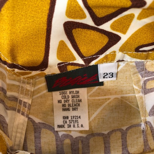 Vtg Bleick short Kids size 23 Yellow Surf Swim - Picture 9 of 13