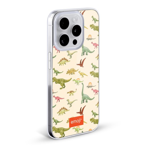 OFFICIEL emoji® DINOSAURES ÉTUI COQUE EN GEL MOLLE POUR APPLE iPHONE TÉLÉPHONES - Photo 2 sur 13