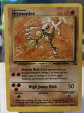 Pokémon TCG Hitmonlee Fossil 22 Regular Unlimited Rare LP