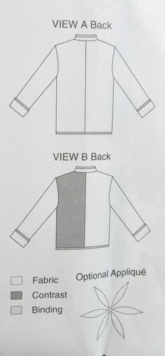 KwikSew Pattern #3387 Misses Jacket Loose Fitting (XS-S-M-XL) Uncut - Picture 10 of 12
