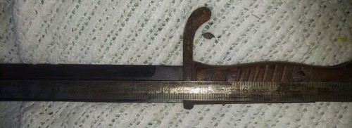 WWI Model 1898 / 05 German Butcher Bayonet Weyersberg Kirsch Solingen + Scabbard - Picture 10 of 17