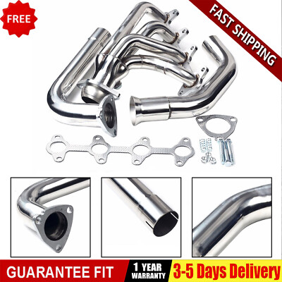 NEW Stainless Exhaust Header Kit For 94-04 Chevy S10&GMC Sonoma 2.2L ...