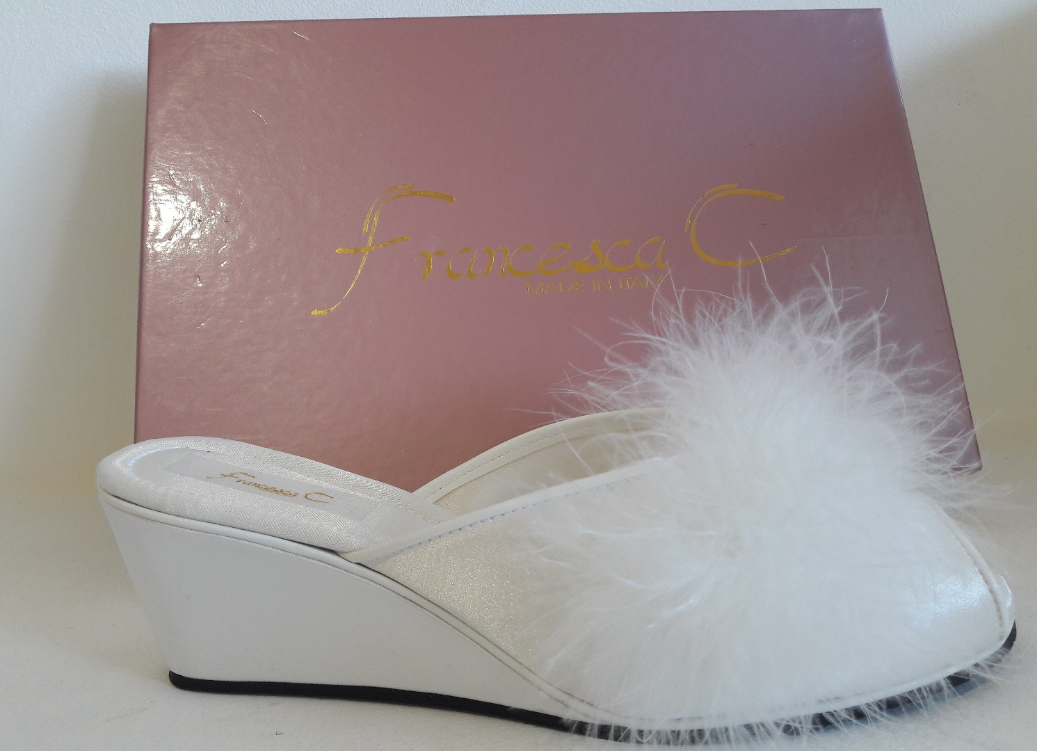Ciabatte mujer Sposa spuntata con marabou art 003 Ciabatte mujer Sposa spuntata spuntata spuntata con marabou art 003 estar en gran demanda