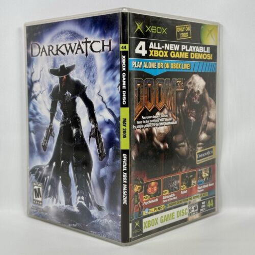 Xbox Game Disc #44: May 2005 - XB Magazine Playable Demos - Doom 3, Psychonauts - Picture 2 of 6