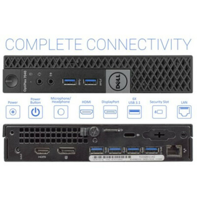 Dell Optiplex 7040 Micro MIni PC i7-6700T 16GB DDR4 256GB