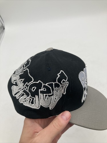 Top of The World Los Angeles Raiders Graffiti Style Snapback Hat Cap Custom Rare - Bild 7 von 17