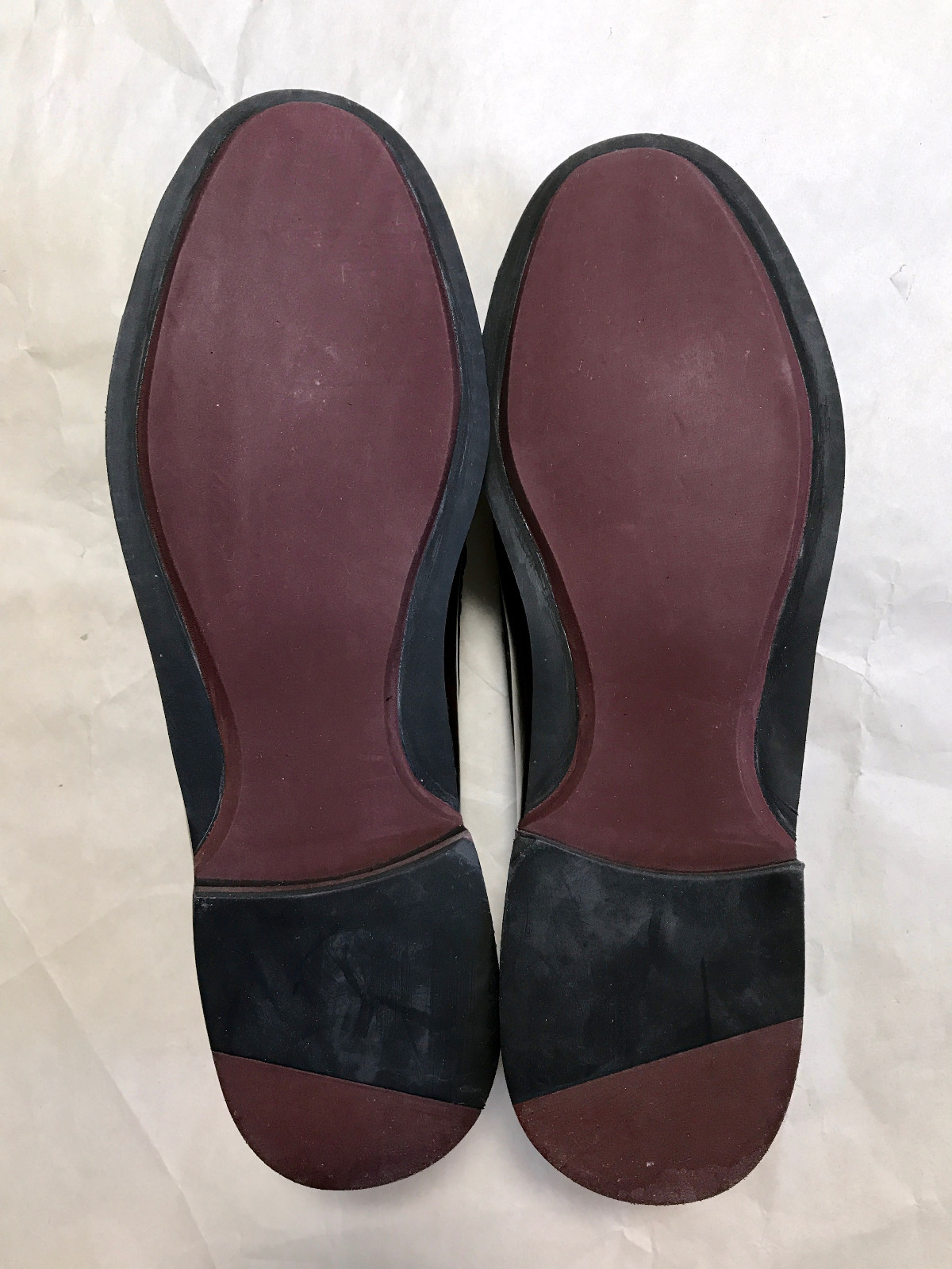 Bass Penny Loafer Shoe, Uomo US 7.0, Burgundy, NEW