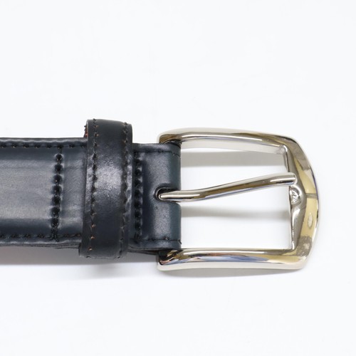 Alden 0915 Horween shell cordovan 5 holes leather belt 34/85 BLACK - Picture 4 of 10