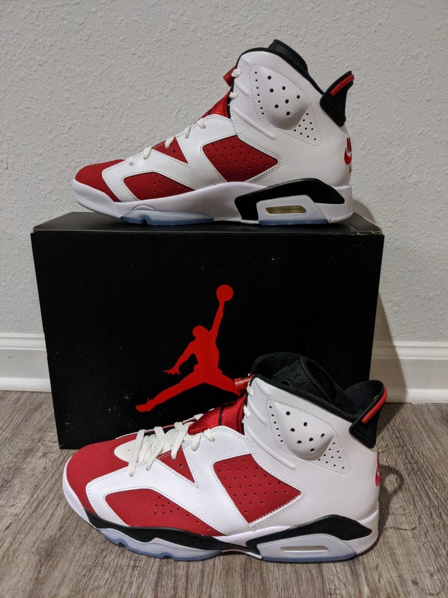靴 27cm NIKE AIR JORDAN 6 RETRO CARMINE Nike Air Jordan 6 Retro Carmine (2021) Size 7 CT8529-106