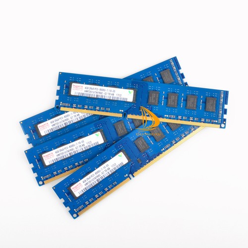 Hynix 4x 4GB DDR3 1066MHz 2RX8 PC3-8500U 240PIN 1.5V DIMM Desktop Memory RAM 16G - Picture 5 of 13