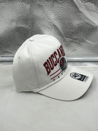 Tampa Bay Buccaneers NFL '47 White Script Hitch Rope Snapback Adjustable Hat - Picture 4 of 5