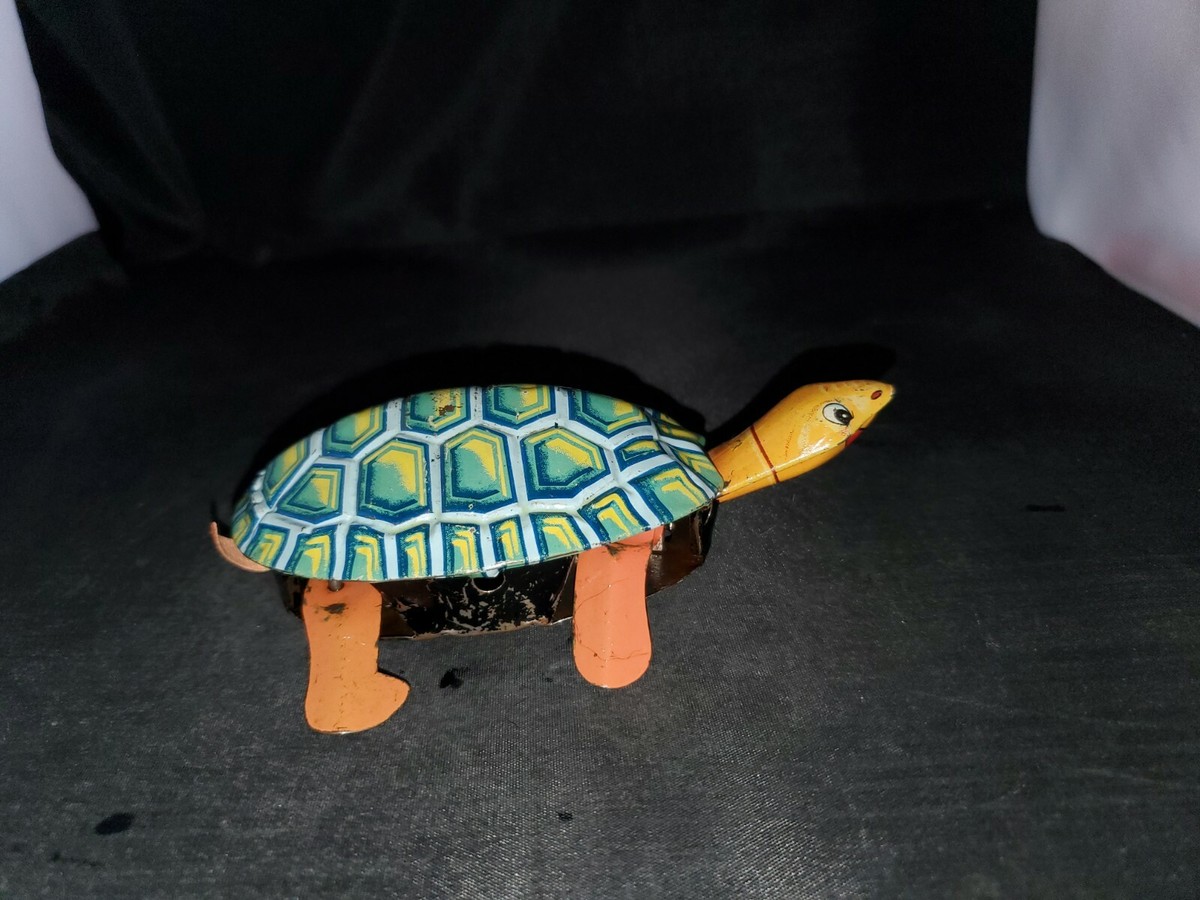 Vintage Modern Toys Japan Wind Up Tin Turtle Works | eBay Vintage Modern Toys Japan Wind Up Tin Turtle Works | eBay