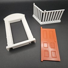 Vintage Fisher Price Dollhouse Parts 1970s 1980s Railing Doorway Door CHOICE