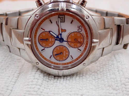 Danbury MInt Texas Longhorns 2005 National Football Champions Chronograph Watch