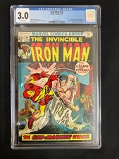 Iron Man 54 CGC 3.0 1st Moondragon, daughter of Drax