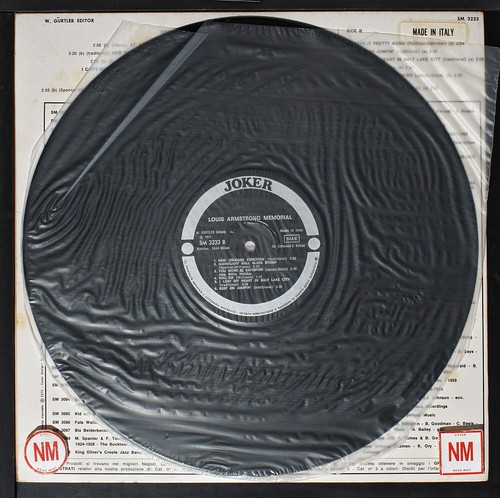 Louis Armstrong - Il Re Del Jazz - original LP record [NHB1-138] ITALY - Picture 5 of 5