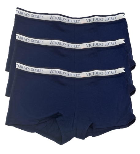Victoria's Secret Cotton Shortie Panties 3 Pack Bundle Lot S,M,L - Picture 7 of 14