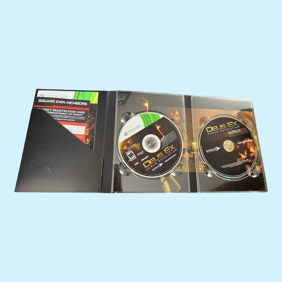 Deus Ex Human Revolution Collector's Limited Edition Europe 2011 2CDs Catalog - Image 2 of 4