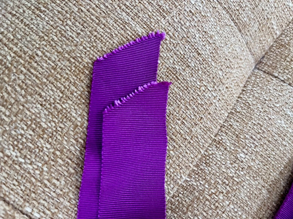 Cinturón cinta J.Crew púrpura en talla pequeña a mediana Foto 4 de 4