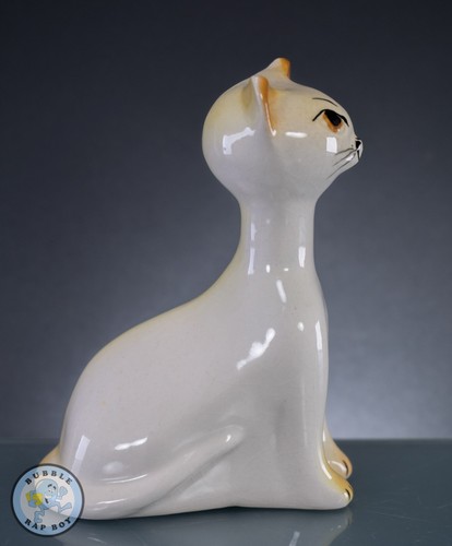 LANGHALS SCHAUFELKOPF KATZENFIGUR MID CENTURY UM 60er Jahre - Bild 6 von 15