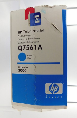 HP 3000 Cyan Original Laserjet Toner Cartridge (Q7561A) - Picture 4 of 5