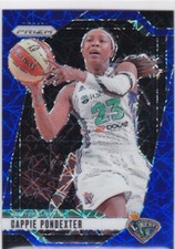 2024 WNBA Panini Prizm - #32 Blue Velocity Prizm - Cappie Pondexter