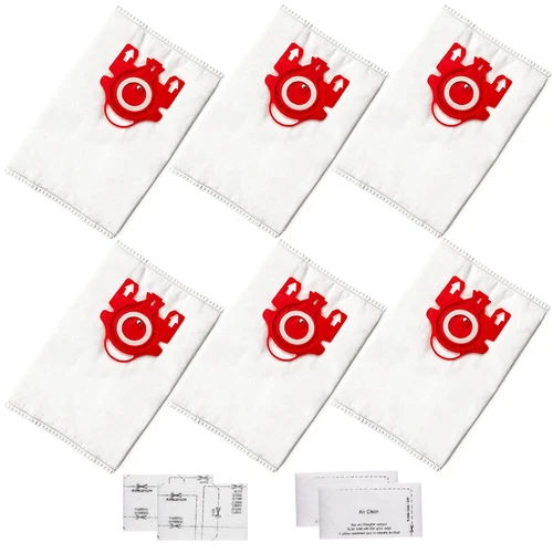 FJM Vacuum Cleaner Bags Replacement For Miele 3D Airclean Dust Bag 
