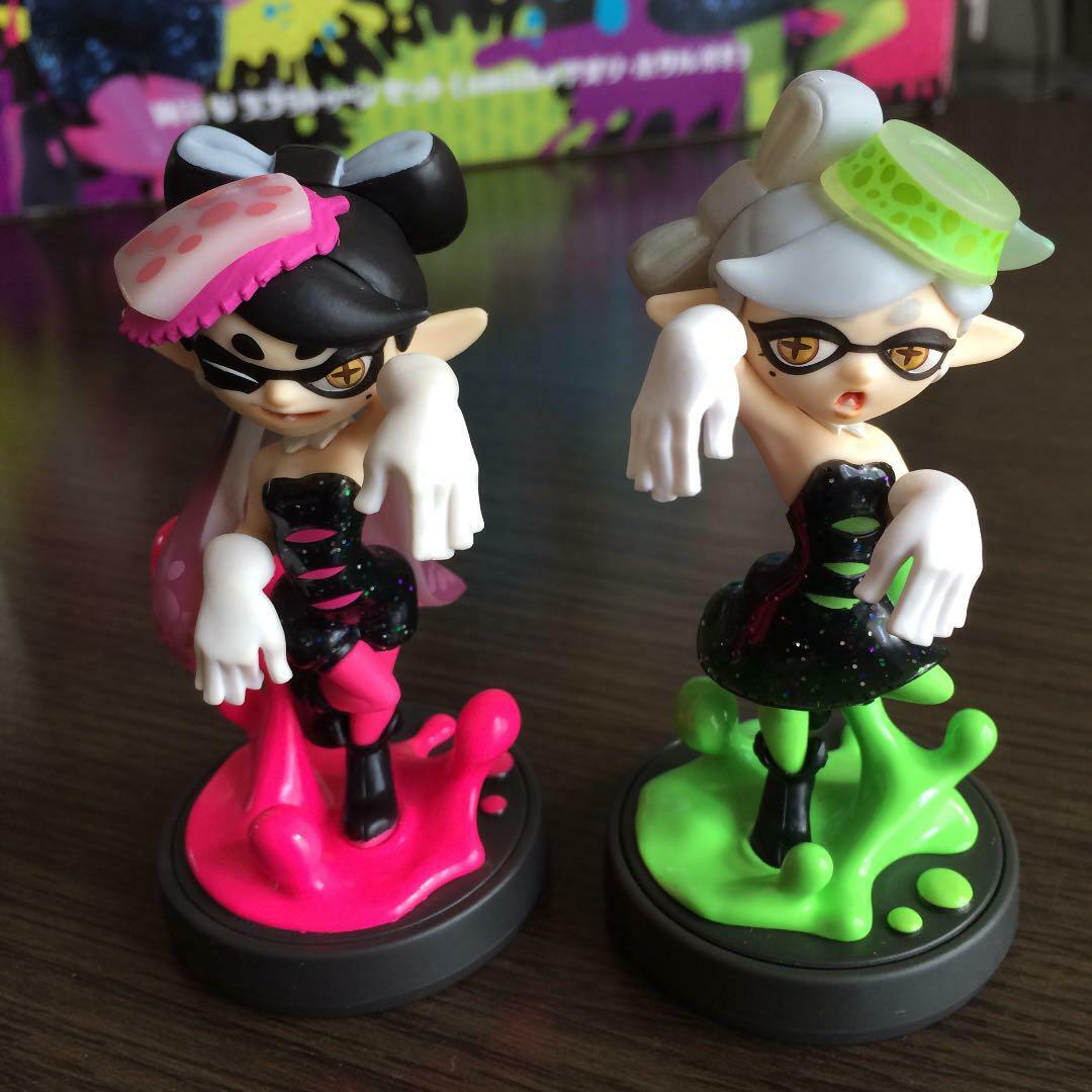Splatoon　amiibo７体 Splatoon_Amibo_Triple_Set_Squi