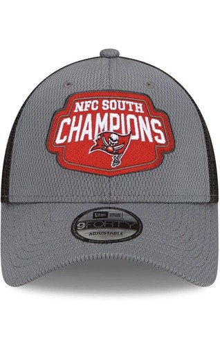 Tampa Bay Buccaneers Hat Cap New Era NFC South Division Champions Trucker 9FORTY - Picture 6 of 8