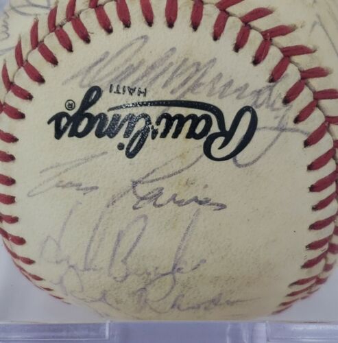 1986 NATIONAL LEAGUE ALL STAR TEAM AUTOGRAPHED BASEBALL 29 PLAYERS - 100% REAL - Picture 3 of 11