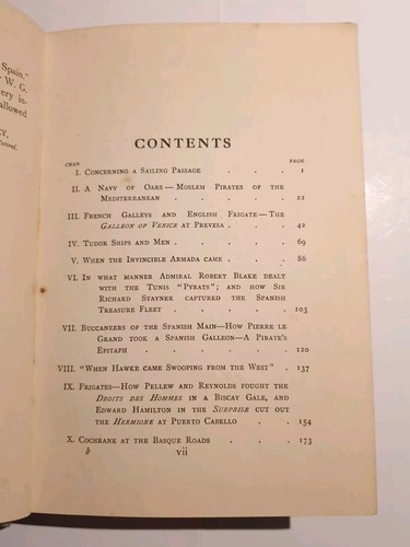 THE MAN-O-WAR 1915 Antique Hardcover Book By Commander E. Hamilton Currey - Picture 10 of 24