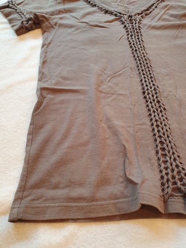 Number(N)ine Number Nine 05 Braided T-Shirt size 4 made in Japan - Picture 7 of 17