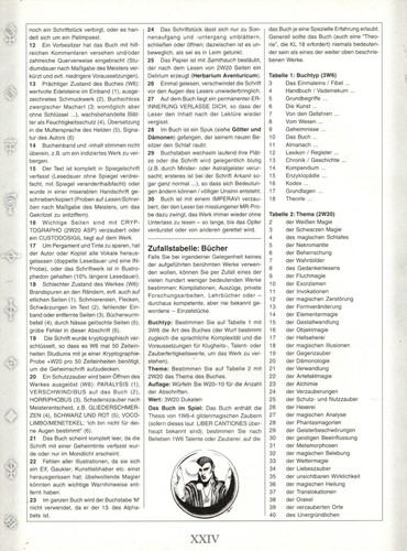 THE BLACK EYE - DSA: THE MAGIC LIBRARY - GAME AID - Picture 2 of 2